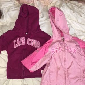 Red Sox jacket and cuffys cape cod bundle